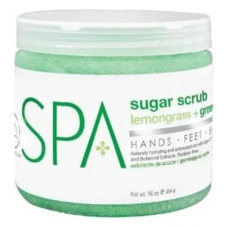 BCLspa - Lemongrass & Green Tea Sugar Scrub - 454g