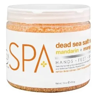 BCLspa - Mandarin & Mango Dead Sea Salt Soak - 454g