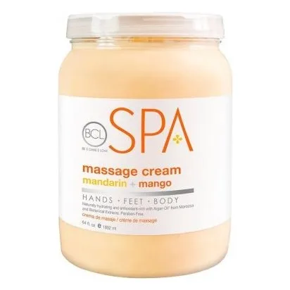 BCLspa - Mandarin & Mango Massage Cream - 1892ml