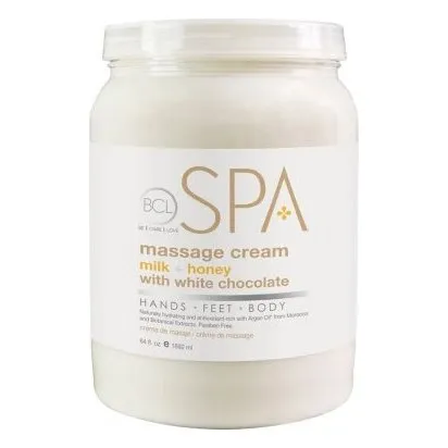 BCLspa - Milk & Honey With White Chocolate Massage Cream - 1892ml
