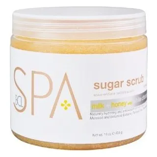 BCLspa - Milk & Honey With White Chocolate Sugar Scrub - 454g
