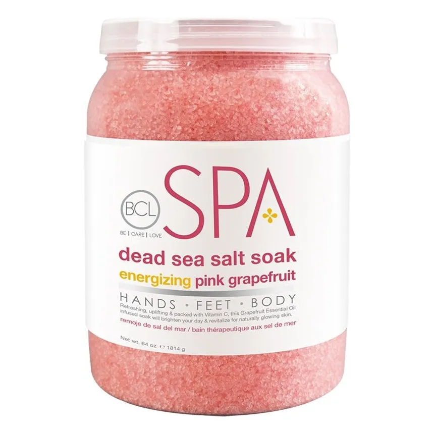 BCLspa - Pink Grapefruit Dead Sea Salt Soak - 1814g