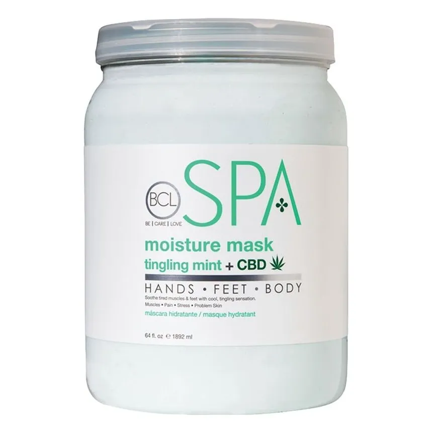 BCLspa - Tingling Mint & CBD Moisture Mask - 1892ml