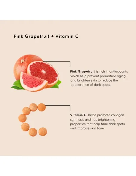 BCL Be Care Love - VitaLuxe Makeup Removing Cleansing Wipes - Pink Grapefruit + Vitamin C 60ct