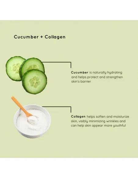 BCL Be Care Love - VitaLuxe Makeup Removing Cleansing Wipes - Radiant Cucumber + Collagen 60ct