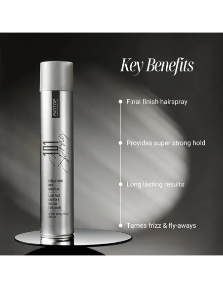 Biotop 101 Create - Extra Strong Hold Hairspray - 500ml