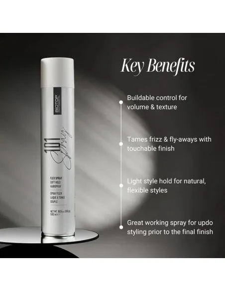 Biotop 101 Create - Flex Hold Hairspray - 500ml