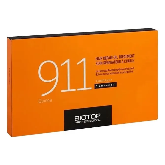 Biotop 911 - Quinoa Repair Oil Treatment Ampoules - 6x11ml