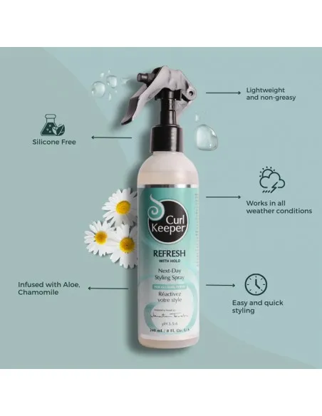 Curl Keeper - Refresh Next Day Styling Spray - 240ml