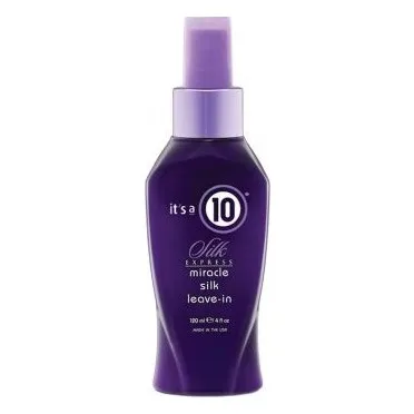 It's a 10 - Silk Express Miracle Silk Leave-In - 120ml