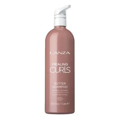 LANZA Healing Curls - Butter Shampoo - 1000ml