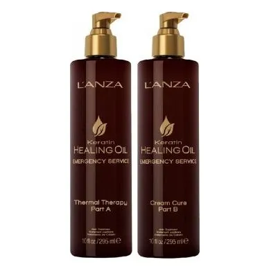 LANZA Keratin Healing Oil - Emergency Service Thermal Therapy Part A & B