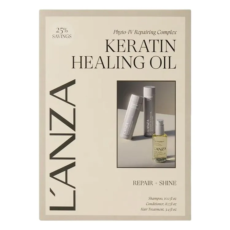 LANZA Keratin Healing Oil - Holiday Trio Set