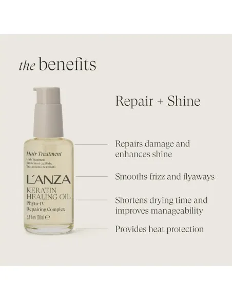 LANZA Keratin Healing Oil - Repairing Hair Treatment - 50ml