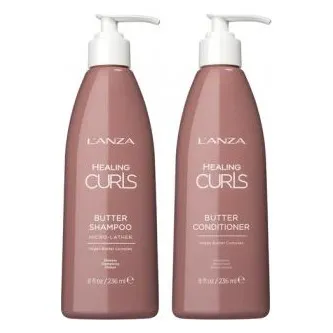 LANZA Healing Curls - Butter Duo - 236ml