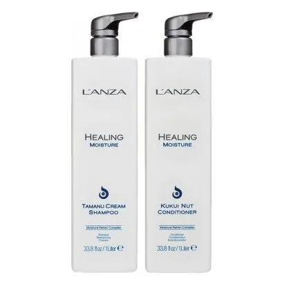 LANZA Healing Moisture - Tamanu Cream and  Kukui Nut Duo - 1000ml