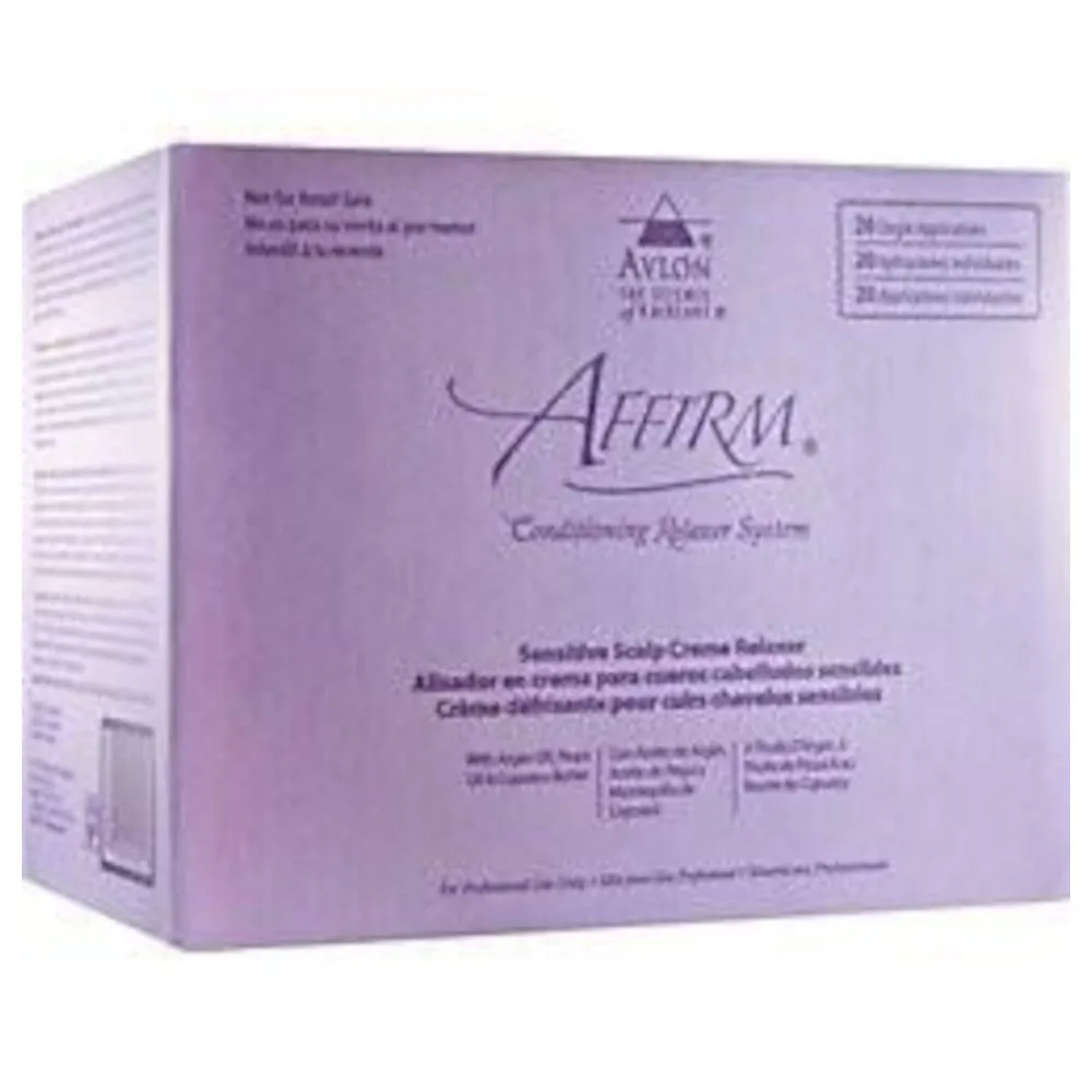 Affirm Sensitive Scalp Relaxer – 20 Pack