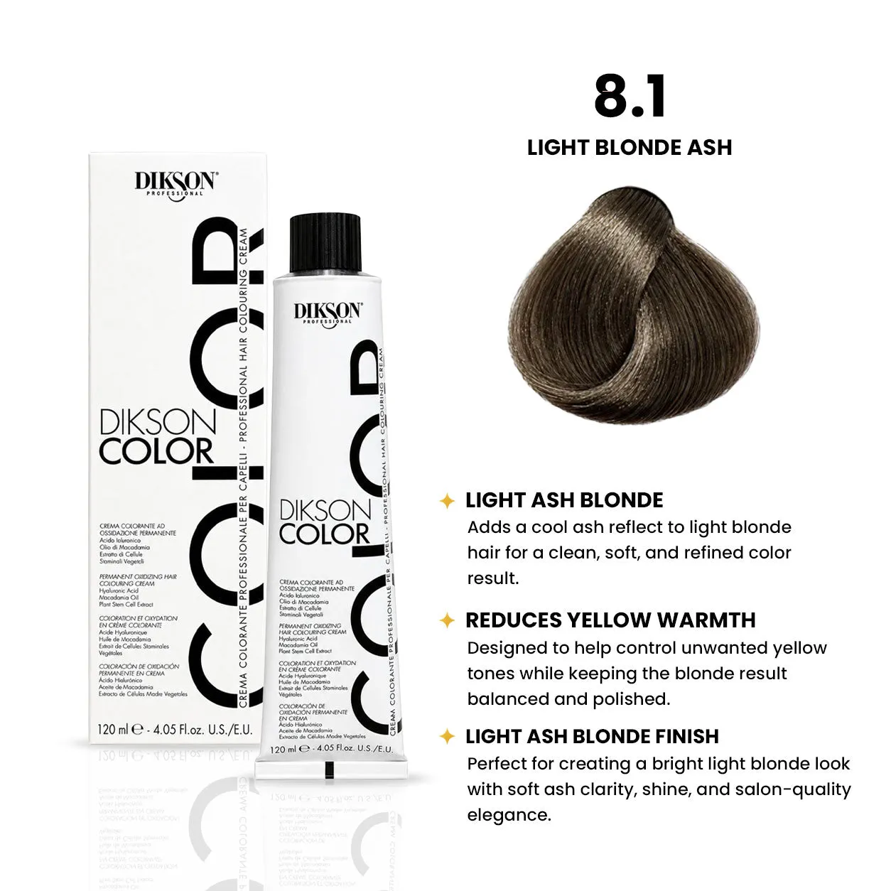 DIKSON COLOR Permanent Hair Colour 3